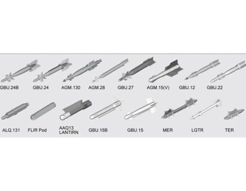 Go to product TRUMPETER 03304 - 1:32 US aircraft weapons Guided Bombs