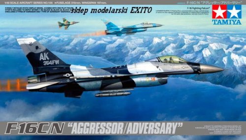 Go to product TAMIYA 61106 - 1:48 F-16C/N Aggressor/Adversary