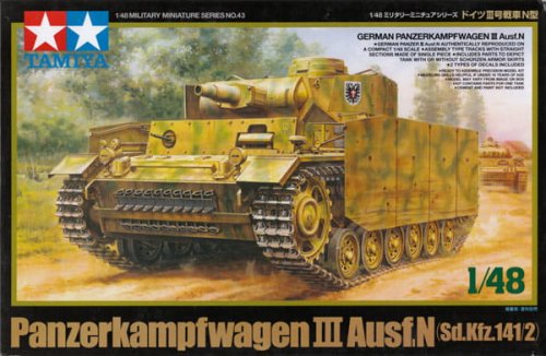 Go to product TAMIYA 32543 - 1:48 Pz.Kpfw. III Ausf. N