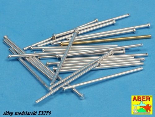 Go to product ABER 16068A - 1:16 Panzer IV track link pins x 25 pcs