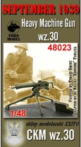 TORO MODEL 48023 - 1:48 Wrzesień 1939 - CKM wz.30