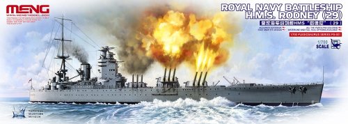 Go to product MENG MODEL PS001 - 1:700 HMS Rodney (29) Royal Navy Battleship