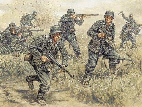 Go to product ITALERI 6033 - 1:72 German Infantry