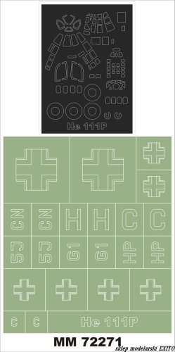 Go to product MONTEX MM72271 - 1:72 Heinkel He-111P
