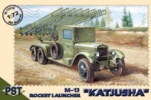 Go to product PST 72018 - 1:72 M-13 (ZIS-6) Rocket Launcher Katjusha