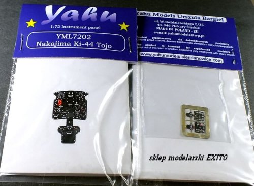 Go to product YAHU YML7202 - 1:72 Nakajima Ki-44 - Instrument Panel