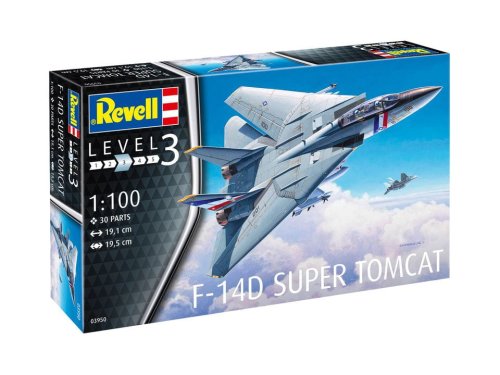 Go to product REVELL 03950 - 1:100 F-14D Super Tomcat