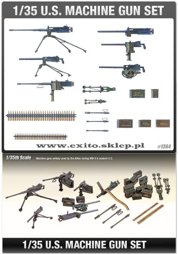 Go to product ACADEMY 13262 - 1:35 U.S. Machine Gun Set
