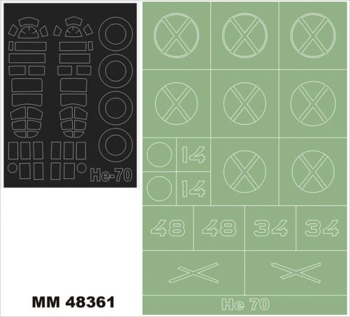 Go to product MONTEX MM48361 - 1:48 Heinkel He 70