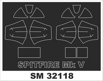 Go to product MONTEX SM32118 - 1:32 Spitfire Mk.V