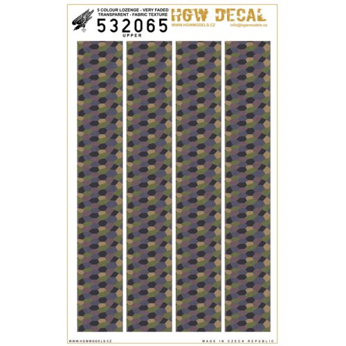 Go to product HGW 532065 - 1:32 5 Colour Lozenge - very faded