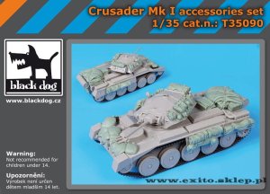 BLACK DOG T35090 - 1:35 Crusader Mk I accessories set