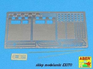 ABER 16051 - 1:16 Tiger I  Ausf.E - Late version - Rear fenders