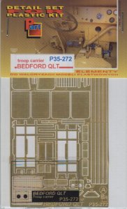 PART P35272 - 1:35 Bedford QLT Troop Carrier