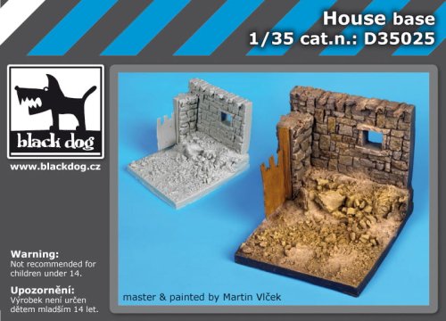 Go to product BLACK DOG D35025 - 1:35 House base