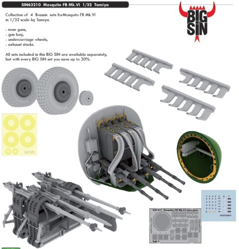 Go to product EDUARD SIN63210 - 1:32 Mosquito FB Mk.VI