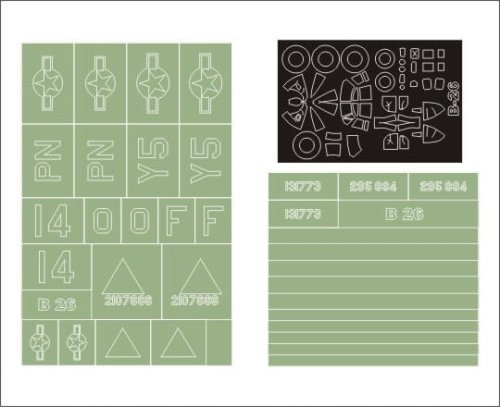 Go to product MONTEX MM72140 - 1:72 B-26 B/C Marauder