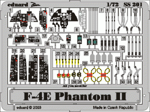 EDUARD 73201 - 1:72 F-4E