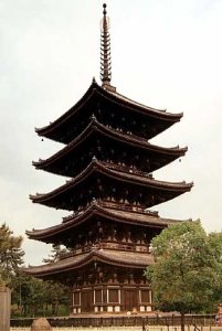 FUJIMI 500232 - 1:100 Kofuku-ji Go-jyu-no-toh (Five-Story Pagoda)