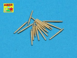 ABER 1:350L-33  - 1:350 Set of 16 pcs 102 mm type BL Mk.IX barrels for Royal Navy