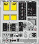 EDUARD 32904 - 1:32 B-17E/F radio compartment