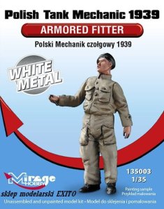 MIRAGE 135003 - 1:35 Polski Mechanik Czołgowy 1939