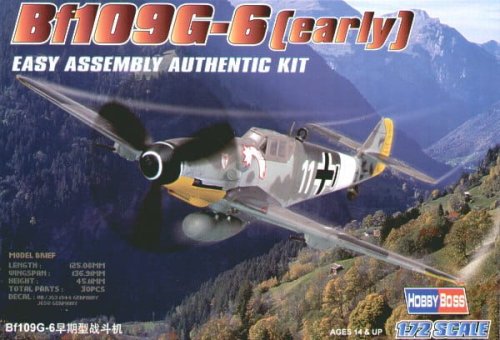 Go to product HOBBY BOSS 80225 - 1:72 Bf-109 G-6 (early)