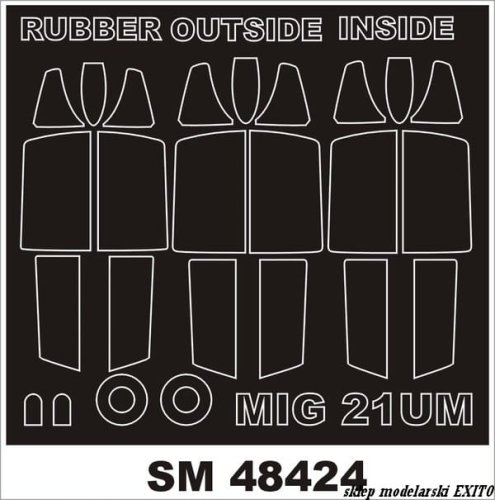 Go to product MONTEX SM48424 - 1:48 MiG-21UM