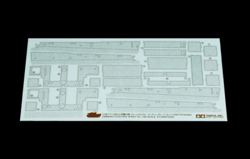 Go to product TAMIYA 12672 - 1:48 Sturmtiger - Zimmerit Coating Sheet