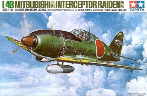 Go to product TAMIYA 61018 - 1:48 Mitsubishi J2M3 Raiden Jack