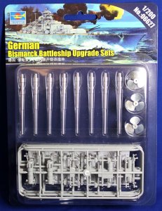 TRUMPETER 06627 - 1:200 German Bismarck Battleship Upgrade Sets