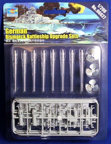Go to product TRUMPETER 06627 - 1:200 German Bismarck Battleship Upgrade Sets