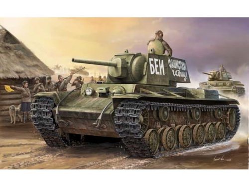 Go to product TRUMPETER 00356 - 1:35 KV-I mod.1941 Small Turret