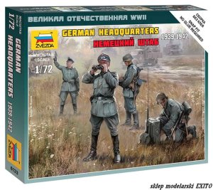 ZVEZDA 6133 - 1:72 German Headquarters 1939-1942
