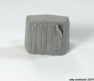 PANZERART 35308 - 1:35 Sd.Kfz 7 Engine deck with canvas cover (Trumpeter kit)