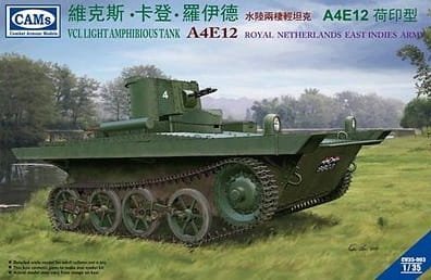 Go to product RIICH MODELS 35003 - 1:35 VCL Light Amphibious Tank A4E12 Royal Netherlands East Indies Army