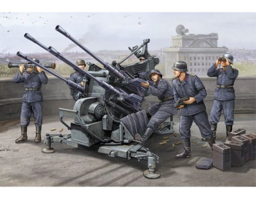 Go to product TRUMPETER 02309 - 1:35 Flak 38 (German 2.0cm anti-aircraft gun)