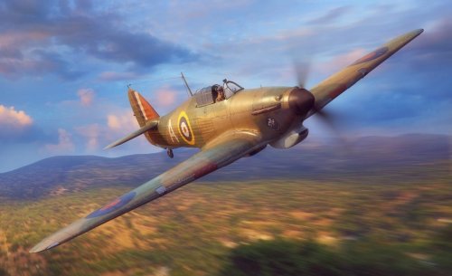 Go to product FLY 32017 - 1:32 Hawker Hurricane Mk.I Trop