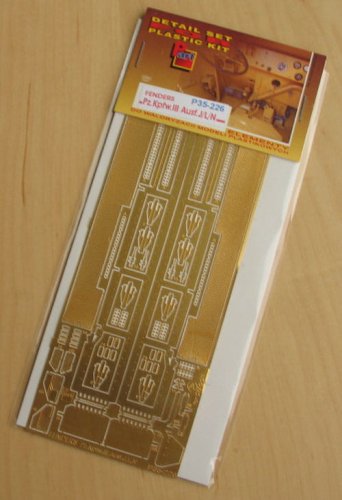 Go to product PART P35226 - 1:35 Pz.Kpfw.III Ausf.J/L/N fenders