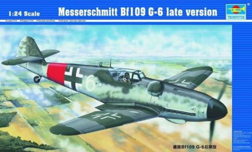 Go to product TRUMPETER 02408 - 1:24 Messerschmitt Bf109 G-6 late version