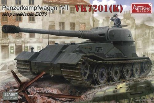 Go to product AMUSING HOBBY 35A007 - 1:35 Panzerkampfwagen VII VK7201(K)