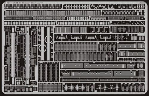 Go to product EDUARD 53021 - 1:350 USS BB-63 Missouri