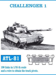 Friulmodel ATL-081 - 1:35 Challenger 1 metal tracks