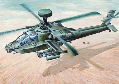 Go to product MIRAGE 72054 - 1:72 AH-64 D Apache Longbow