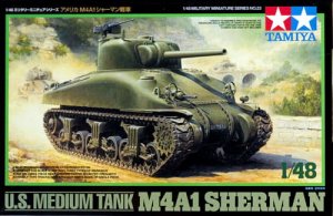 TAMIYA 32523 - 1:48 M4A1 Sherman