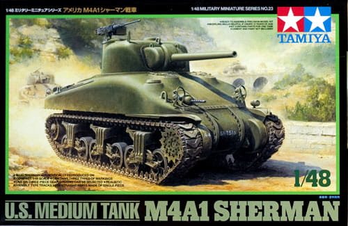 Go to product TAMIYA 32523 - 1:48 M4A1 Sherman