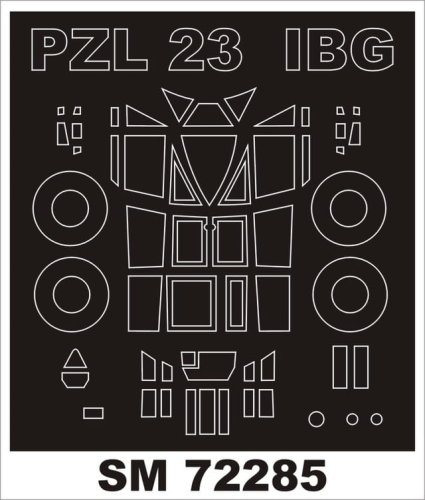 Go to product MONTEX SM72285 - 1:72 PZL.23 Karas / PZL.42