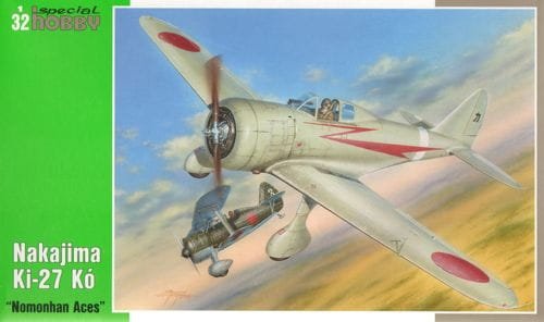 Go to product SPECIAL HOBBY 32033 - 1:32 Nakajima Ki-27 Ko Nomonhan Aces