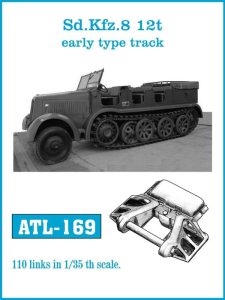 Friulmodel ATL-169 - 1:35 Sd.Kfz.8 12t early type metal tracks