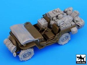BLACK DOG T35044 - 1:35 Jeep big accessories set